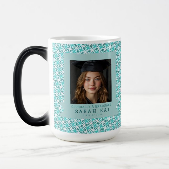 Mug Magic Cadeau de fin d'études à motif ethnique mignon (Gauche)