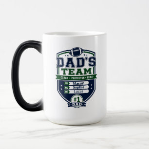 Mug Magic Cadeau de football personnalisé pour la fête des p