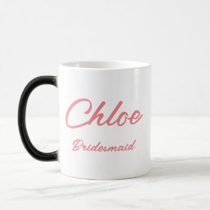 MUG MAGIC CADEAU DE NOM PERSONNALISÉ POUR BRIDESMAID