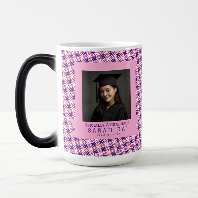 Mug Magic Cadeau de remise de diplôme avec impression tribal (Gauche)