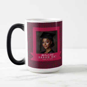 Mug Magic Cadeau de remise de diplôme de femme à motif zigza