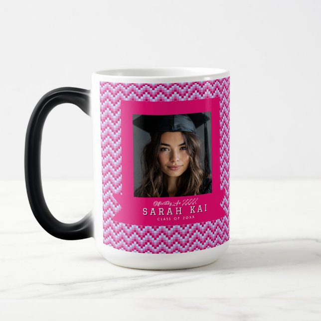 Mug Magic Cadeau de remise de diplôme pour mari avec motif a (Gauche)