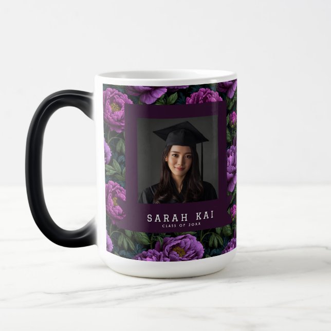 Mug Magic Cadeau de remise de diplôme unique pour femme avec (Gauche)