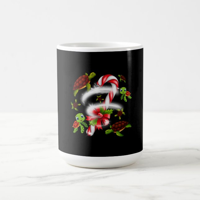 Mug Magic Cadeau de tortue | Turtle Candy Sweet Christmas (Centre)