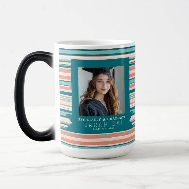 Mug Magic Cadeau d'impression à rayures classiques pour lui  (Gauche)