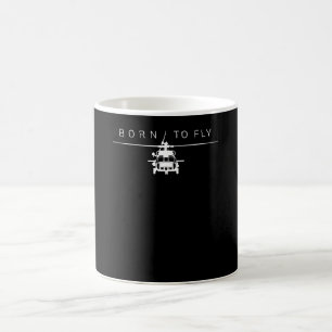 Mug Magic Cadeau du pilote d'hélicoptère de l'aviation mil