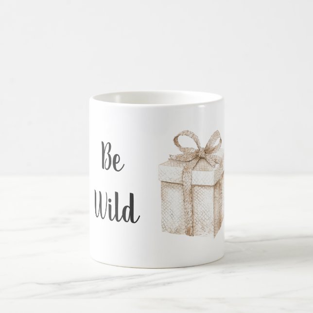 Mug Magic Cadeau Imprimé Serpent Crème Sois Sauvage (Centre)