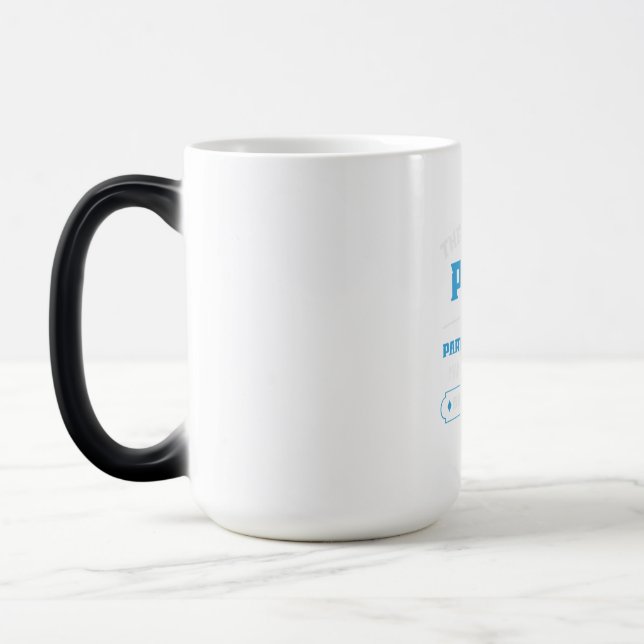 Mug Magic Cadeau Papa On M'appelle Papa (Gauche)