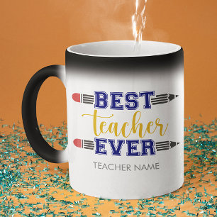 Mug Magic Cadeau personnalisé pour le meilleur enseignant -