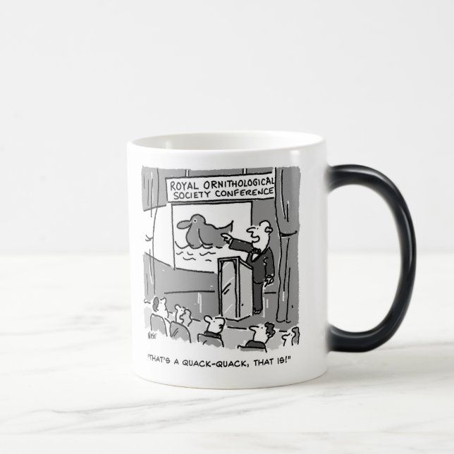 Mug Magic Cadeau pour un Oiseau ou un Oiseau. Drôle (Droite)
