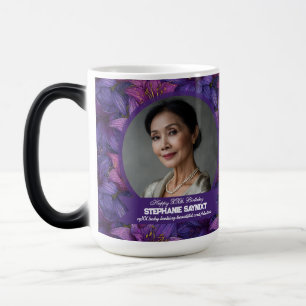 Mug Magic Cadeaux de fête d'anniversaire pour mère sur le th