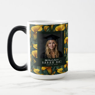 Mug Magic Cadeaux de fin d'études Fleurs de lys calla gras F