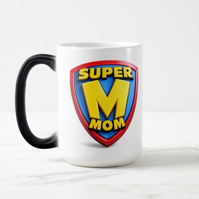 Mug Magic Cadeaux de Super Maman pour Super Mamans (Gauche)