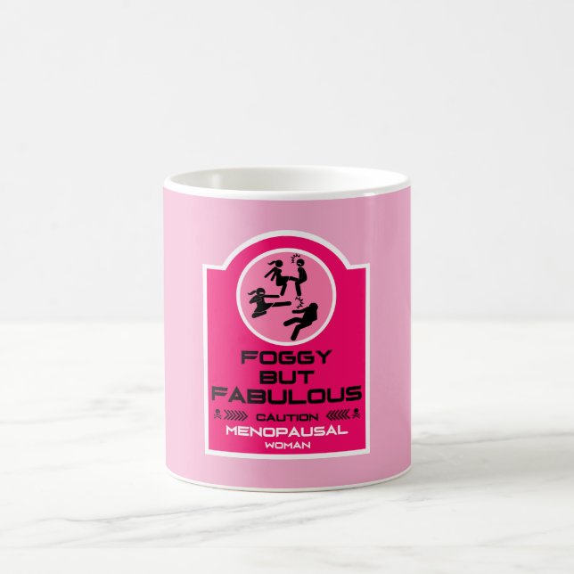 Mug Magic Cadeaux drôles pour femmes ménopausées (Centre)
