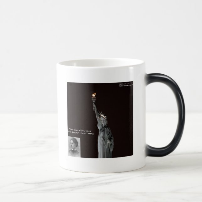 Mug Magic Cadeaux et Cartes Emma Lazarus & Statue de la Libe (Droite)