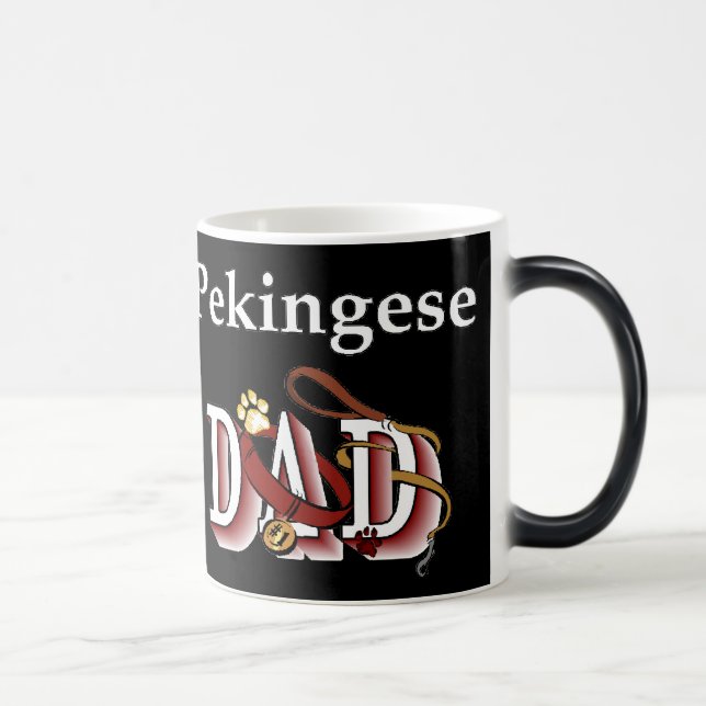 Mug Magic Cadeaux Papa Pekingese (Droite)