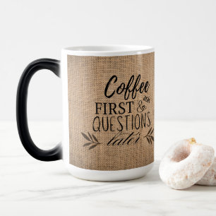 Mug Magic Café Burlap