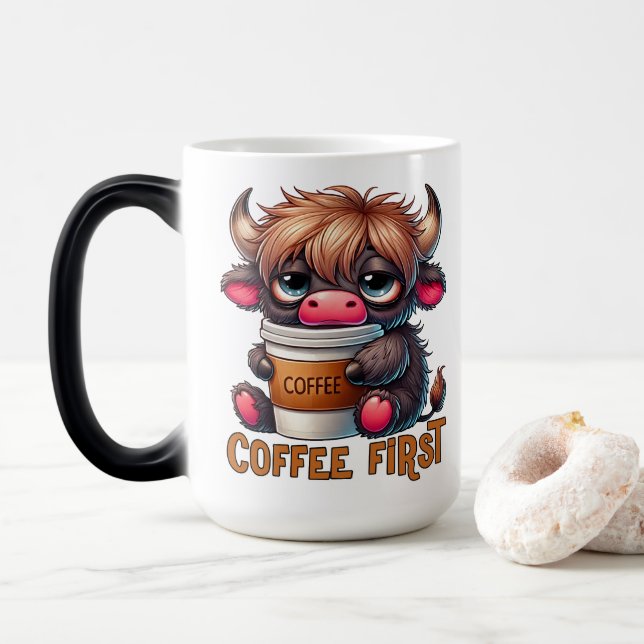 Mug Magic Café d'abord  (Avec donut)