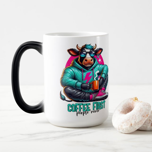 Mug Magic Café d'abord  (Avec donut)
