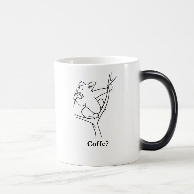 Mug Magic Café d'amour de koala (Droite)