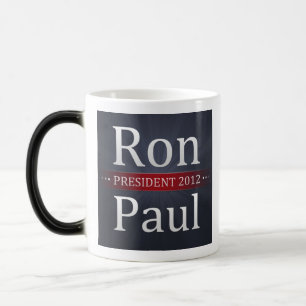 Mug Magic Café de campagne de Ron Paul 2012/tasse de thé