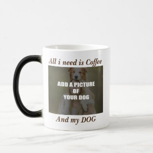 Mug Magic Café et mon Oreiller de chien