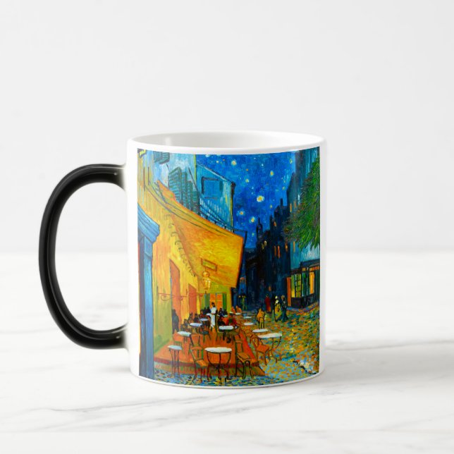 Mug Magic Café Van Gogh Terrasse en soirée (Gauche)