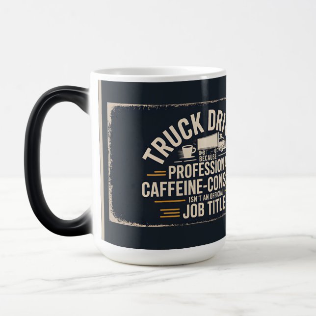 Mug Magic Caféine alimentée (Gauche)