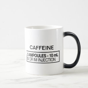 MUG MAGIC CAFÉINE IV OU IMI INJECTION