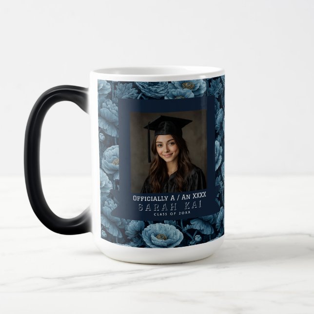 Mug Magic Cafetière de remise de diplôme florale Ranunculus  (Gauche)