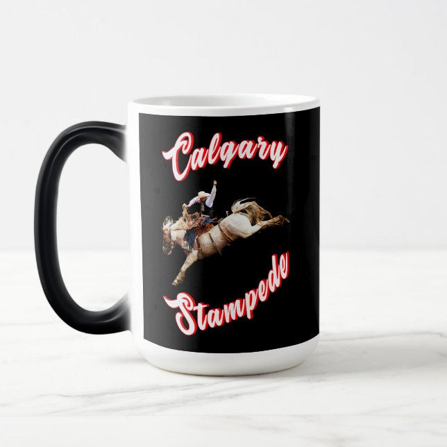 Mug Magic Calgary Heure Canada Juillet Riders Calgary Stampe (Gauche)