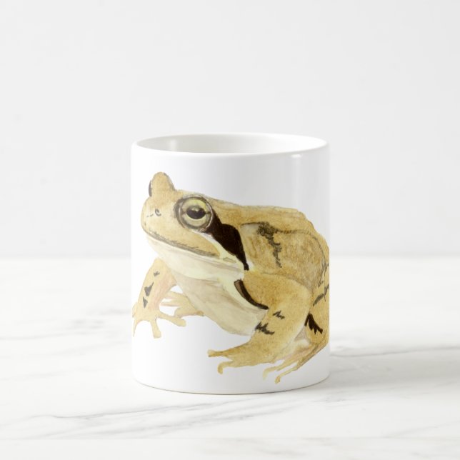 Mug Magic Camouflage magique de la grenouille à bois (Centre)