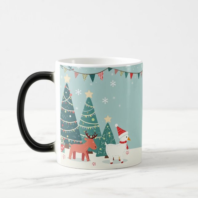 Mug Magic canette commémorative de noël (Gauche)