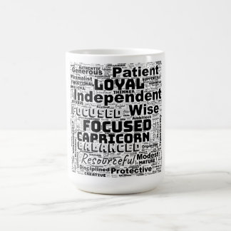 Mug Magic Capricorne Zodiac Mot Cloud Inspiration