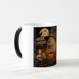 Mug Magic Capybara sorcière effrayante Halloween