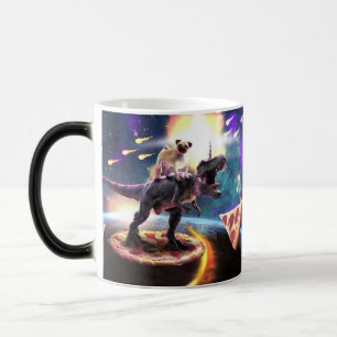 Mug Magic Carlin équitation dinosaur licorne dans l'espace
