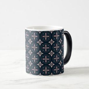 Mug Magic Carreaux Géométriques Floraux Terreux
