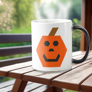 Mug Magic Carrelage Trapézoïde à deux côtés Joyeux Jack-o-La
