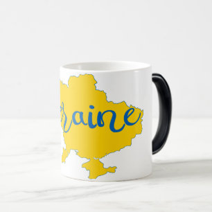 Mug Magic Carte et lettres ukrainiennes