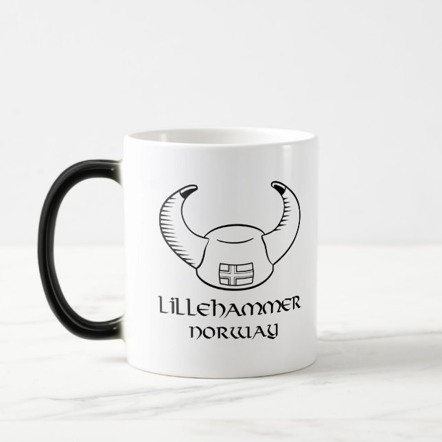 Mug Magic Casquette de Lillehammer Norvège Viking (Gauche)