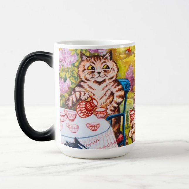 Mug Magic Cat Garden Party (Gauche)