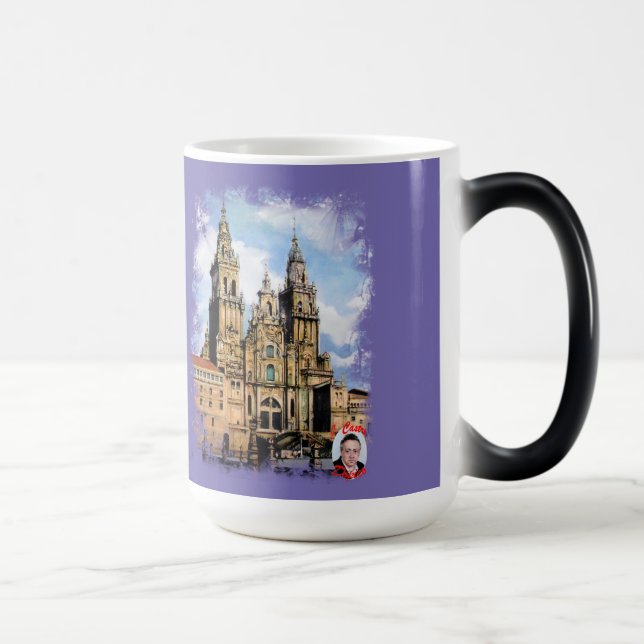 Mug Magic Catedral de Santiago de Compostela (Droite)