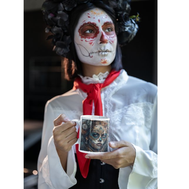 Mug Magic Catrina Azul (Créateur téléchargé)