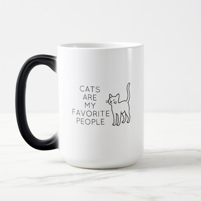 Mug Magic Cats are my favorite people (Gauche)