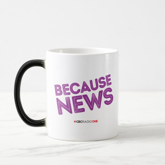 Mug Magic CBC Parce que les nouvelles (Gauche)