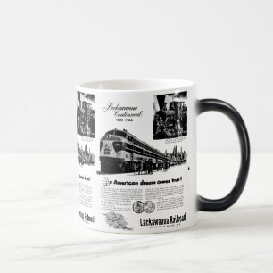 Mug Magic Centennial 1951 de chemin de fer de Lackawanna