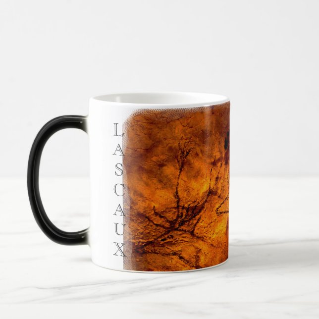Mug Magic Cerfs communs rouges de Lascaux (Gauche)