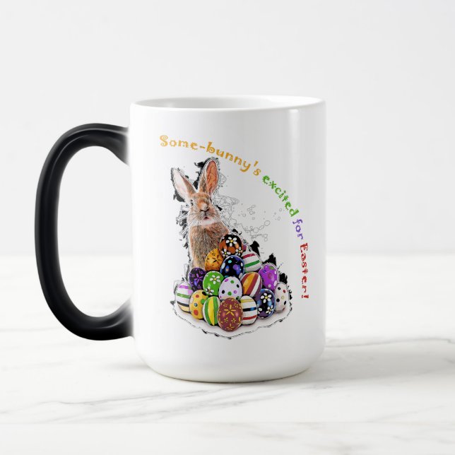 Mug Magic Certains-lapins sont excités pour Pâques ! (Gauche)