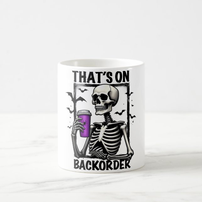 Mug Magic C'est sur le backorder Halloween pharmacie technol (Centre)