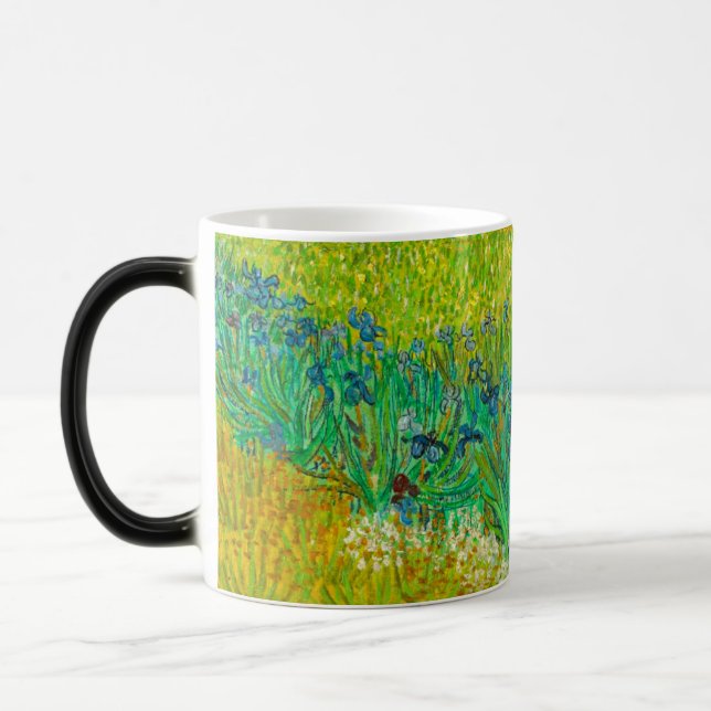 Mug Magic Champ Van Gogh avec Irises près d'Arles (Gauche)